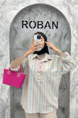 مانتو تک جیب آستین پاگن جودون