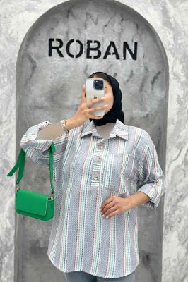 مانتو تک جیب آستین پاگن جودون