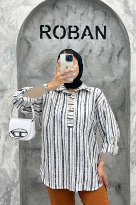 مانتو تک جیب آستین پاگن جودون