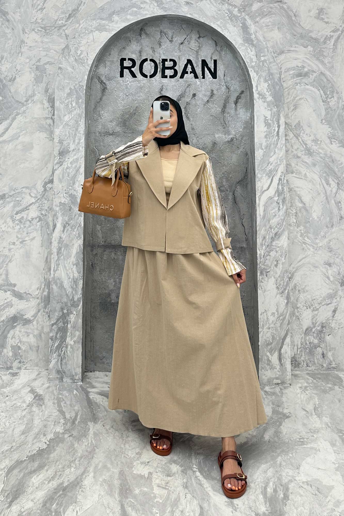 ست ترکیبی آستین آبرنگی تیتانیک سیلویا