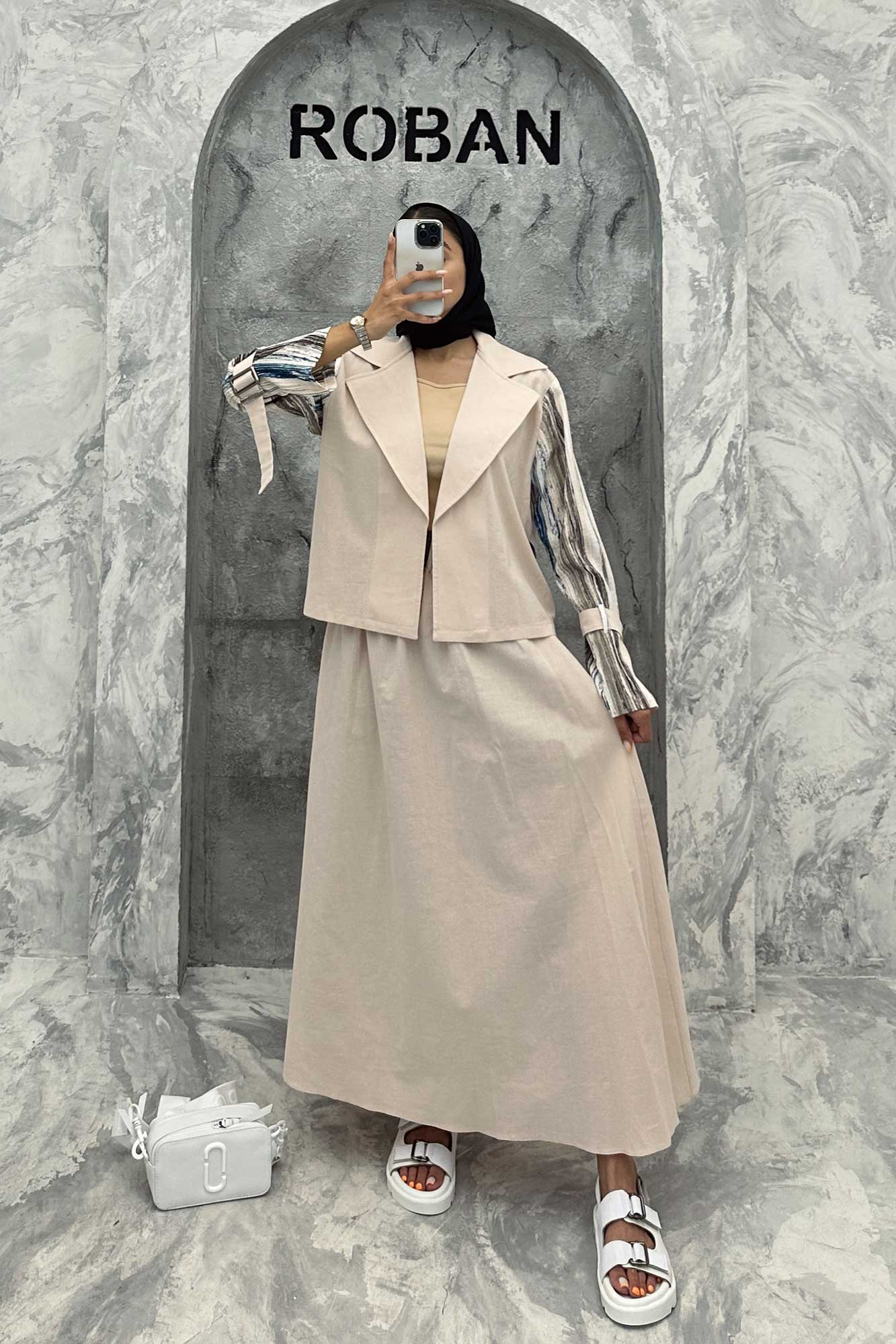 ست ترکیبی آستین آبرنگی تیتانیک سیلویا