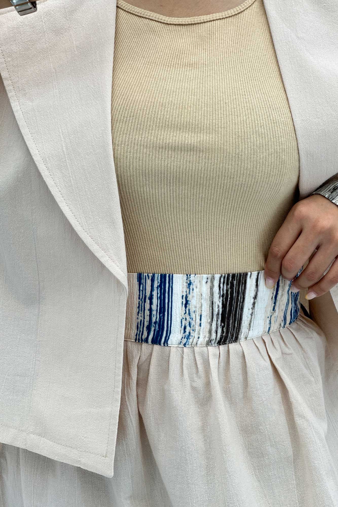 ست ترکیبی آستین آبرنگی تیتانیک سیلویا