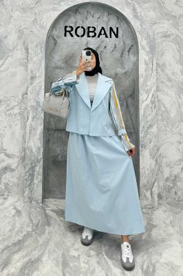 ست ترکیبی آستین آبرنگی تیتانیک سیلویا