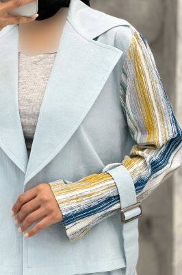 ست ترکیبی آستین آبرنگی تیتانیک سیلویا