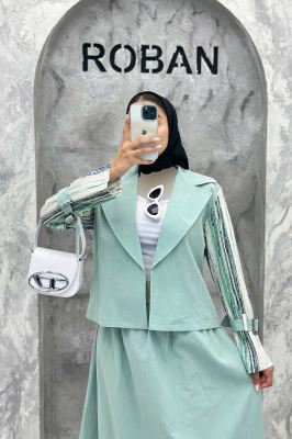 ست ترکیبی آستین آبرنگی تیتانیک سیلویا