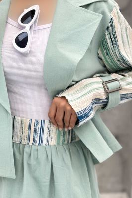 ست ترکیبی آستین آبرنگی تیتانیک سیلویا