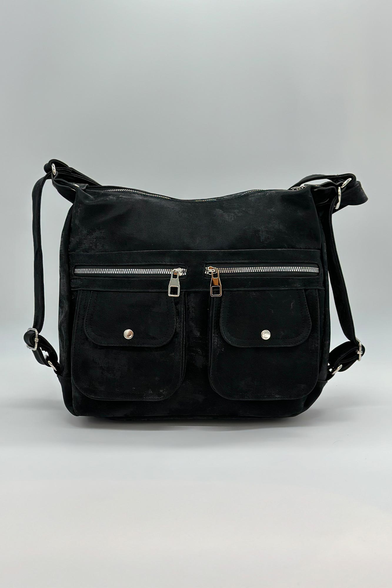 کیف زنانه دو کاره شل دو جیب 1555