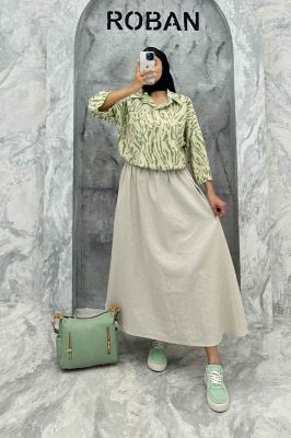 مانتو دو جیب ریفا پشت پیله