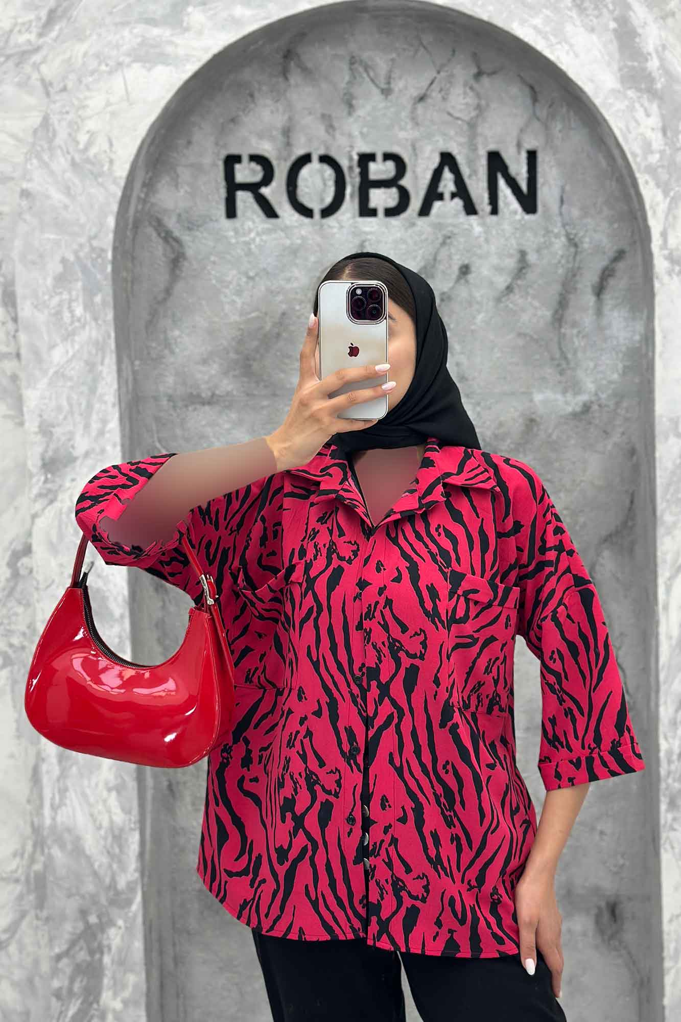 مانتو دو جیب ریفا پشت پیله