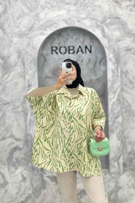 مانتو آستین سه رب ساده ریفا