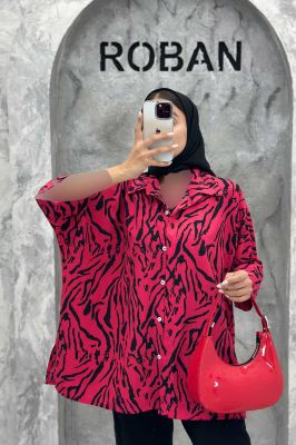 مانتو آستین سه رب ساده ریفا