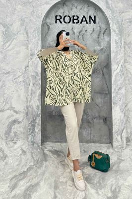 مانتو آستین سه رب ساده ریفا