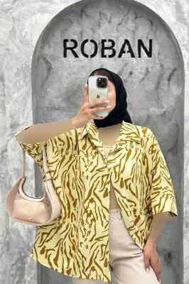 مانتو آستین سه رب ساده ریفا