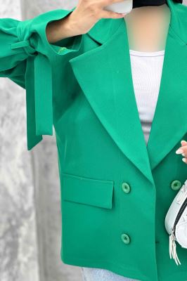 مانتو کتی آستین بنددار مازراتی کایلی