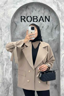 مانتو کتی آستین بنددار مازراتی کایلی