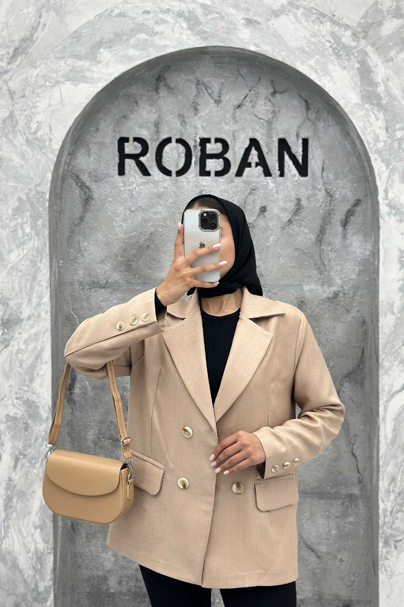 مانتو کتی چهار دکمه شانتون خطی