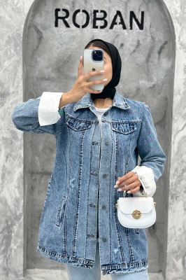 مانتو جین بلند TP