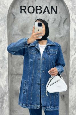 مانتو جین بلند TP