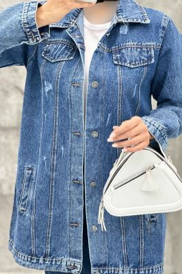 مانتو جین بلند TP