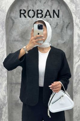 ست مانتو و شلوار فریال مربعی