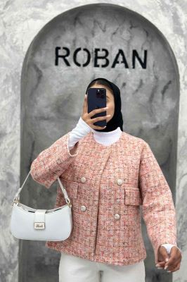 کت چهار دکمه لمزو دو جیب نما