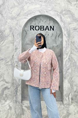 کت چهار دکمه لمزو دو جیب نما