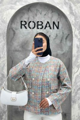 کت چهار دکمه لمزو دو جیب نما