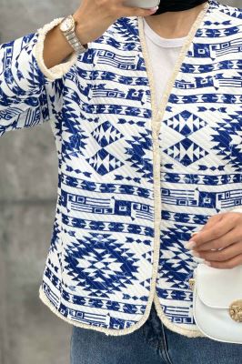 کت کوتاه فیتیله چاپی پایین ریش