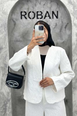 ست مانتو و شلوار فریال موجی