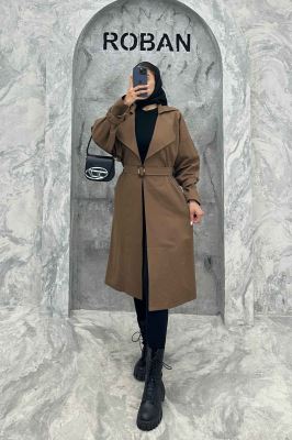 بارانی پشت چهارخانه کتان زارا