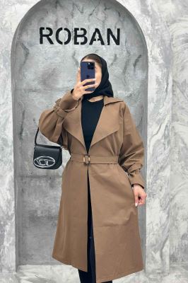 بارانی پشت چهارخانه کتان زارا