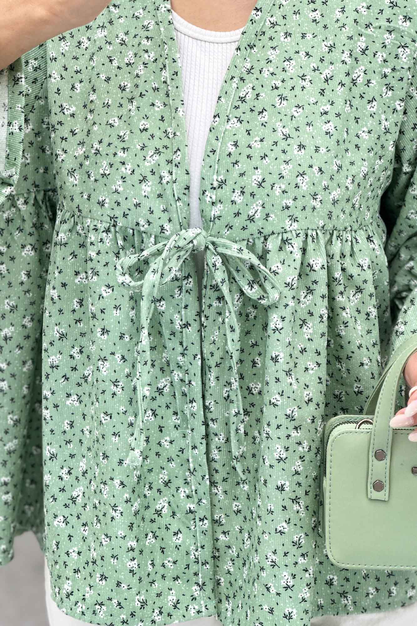 مانتو بنددار گل گچی مخمل