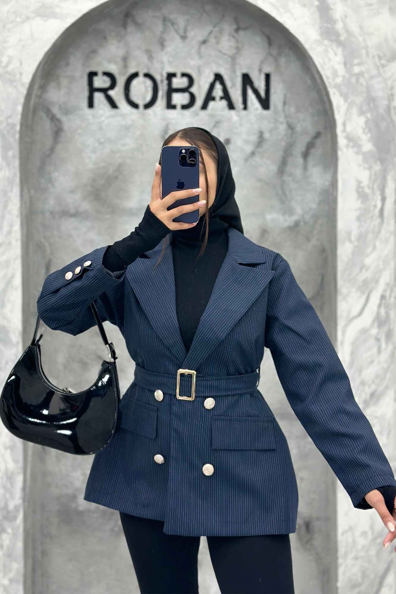 کت دیپلمات آستردار دکمه طلایی