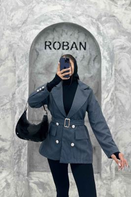 کت دیپلمات آستردار دکمه طلایی