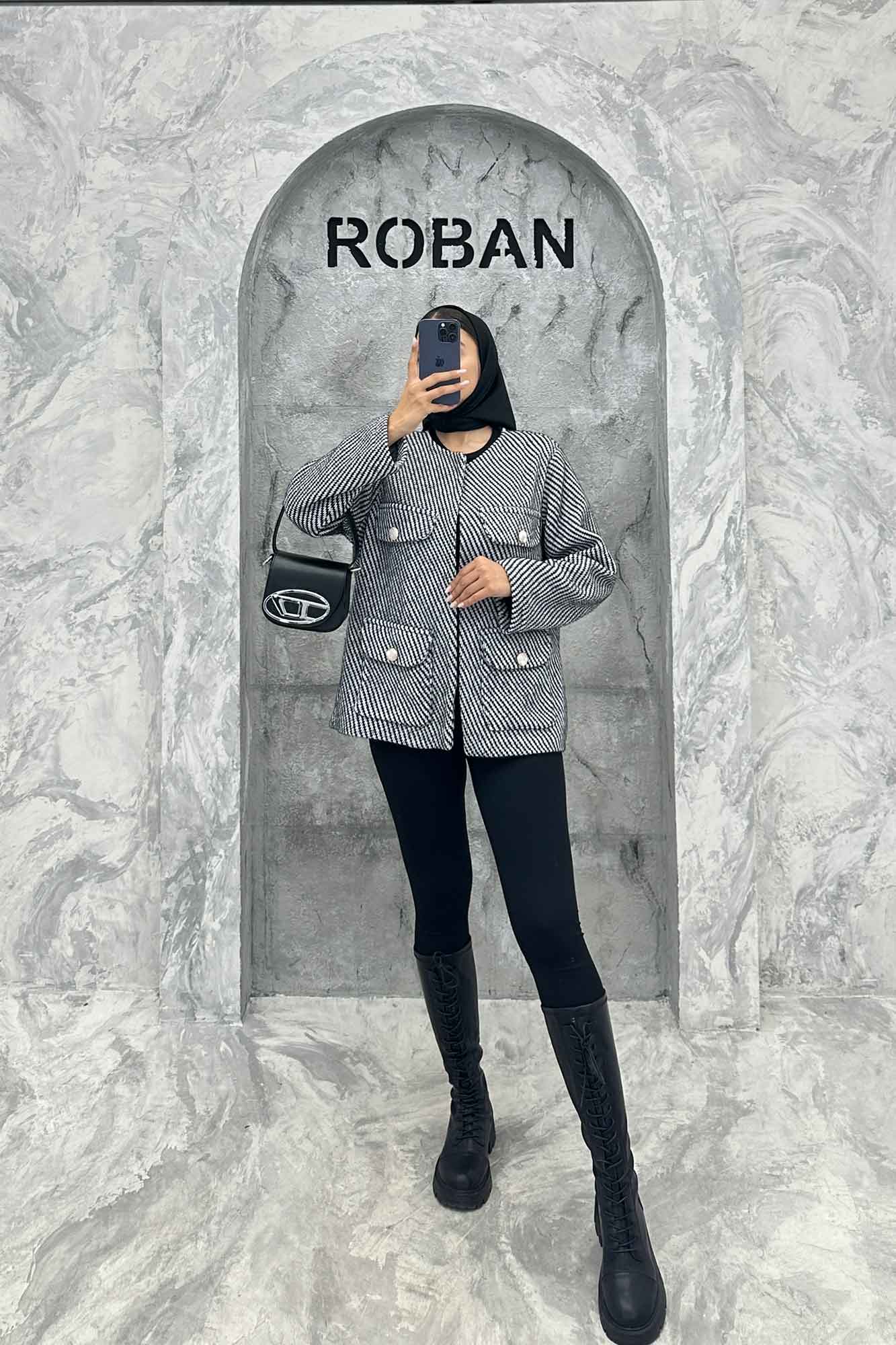 کت چهار جیب کجراه لمزو