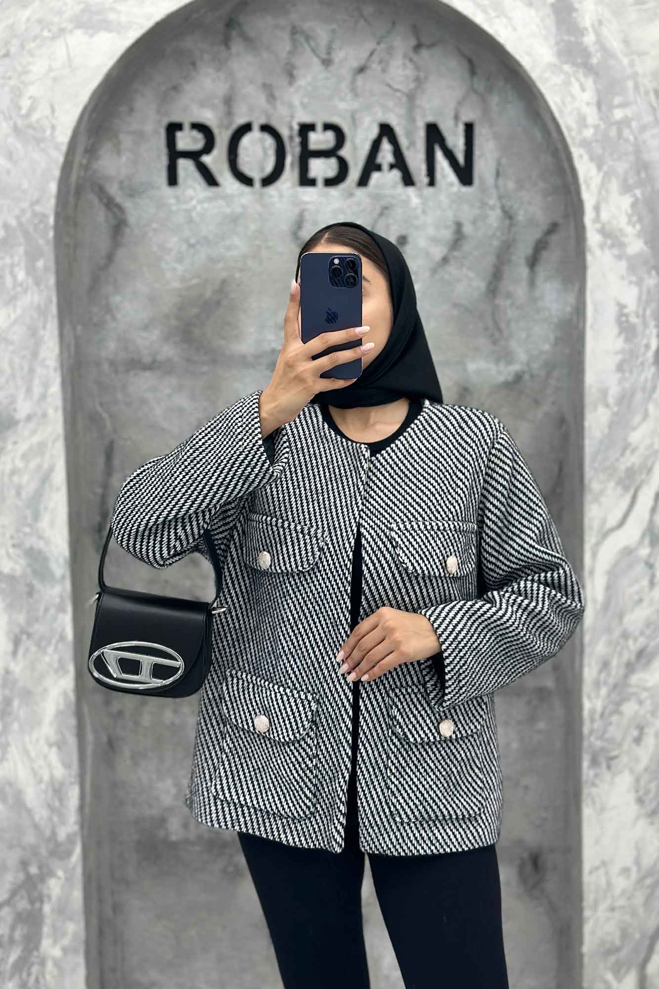 کت چهار جیب کجراه لمزو