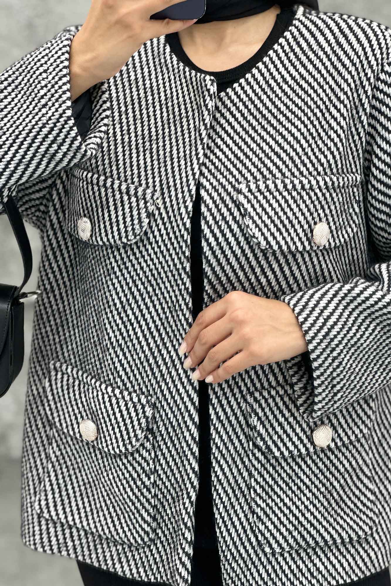 کت چهار جیب کجراه لمزو