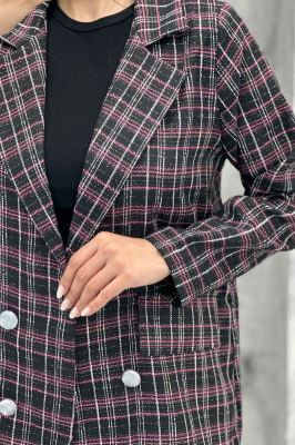 کت دو جیب نما بافت شنل طرح ریما