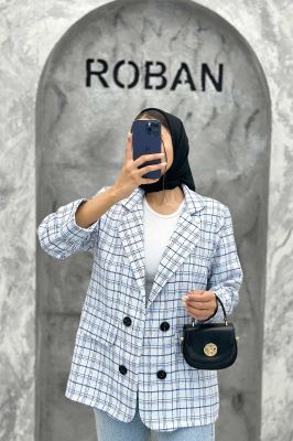 کت دو جیب نما بافت شنل طرح ریما