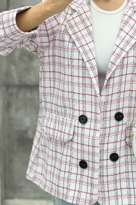 کت دو جیب نما بافت شنل طرح ریما