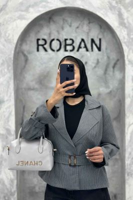 کت دیپلمات آستر دار کمربندی