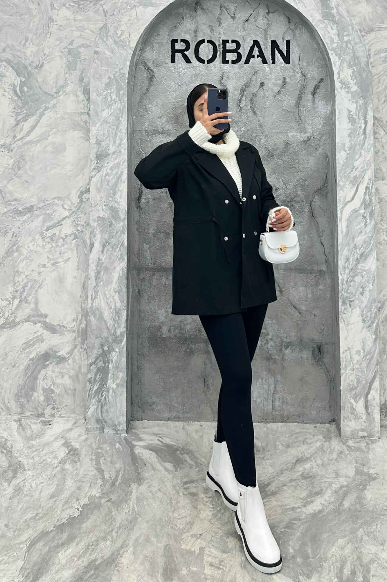 ترنچ کت کمرگت دار کتان زارا