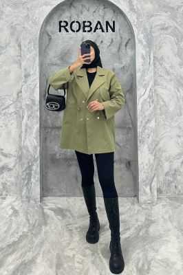 ترنچ کت کمرگت دار کتان زارا