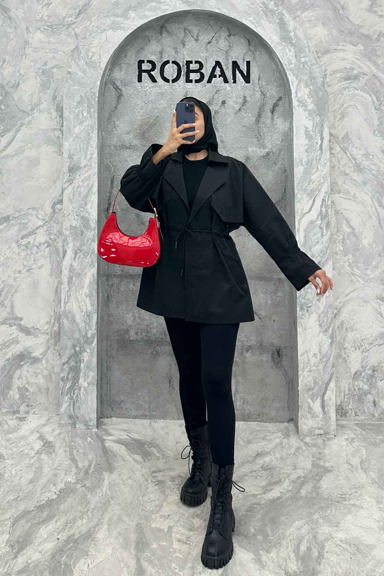 ترنچ کت آستین کش کتان زارا