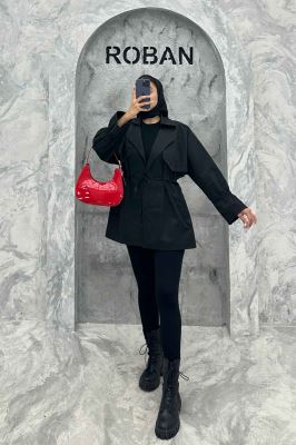 ترنچ کت آستین کش کتان زارا