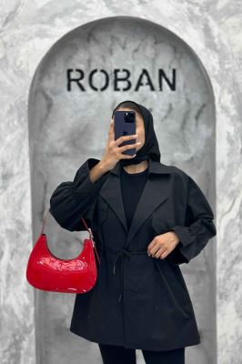 ترنچ کت آستین کش کتان زارا