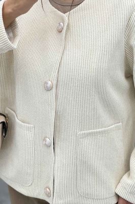 کت لمزور دو جیب پاکتی