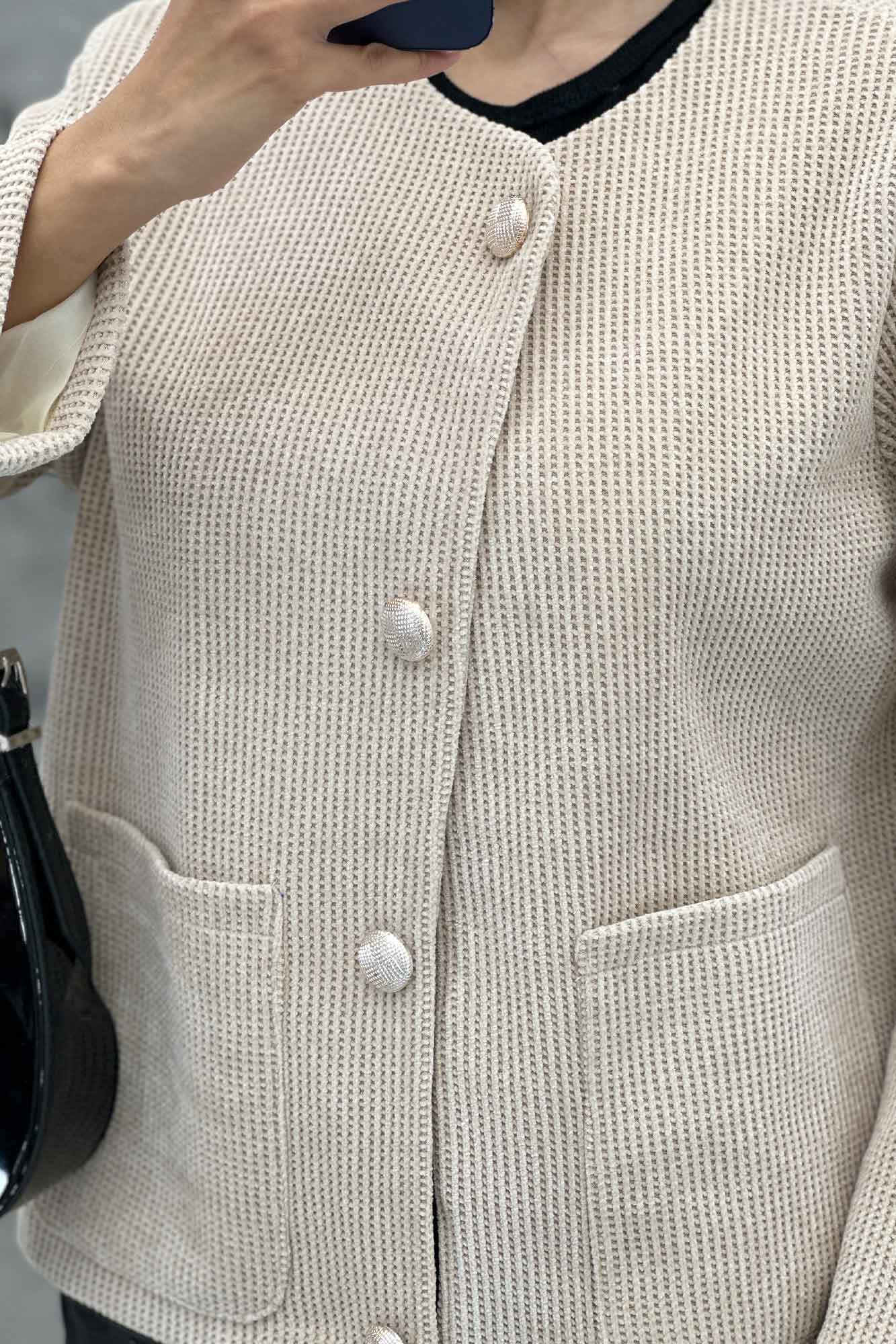 کت لمزور دو جیب پاکتی 