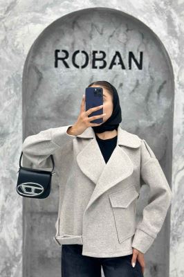 کت یقه ب ب فوتر تک جیب پاکتی