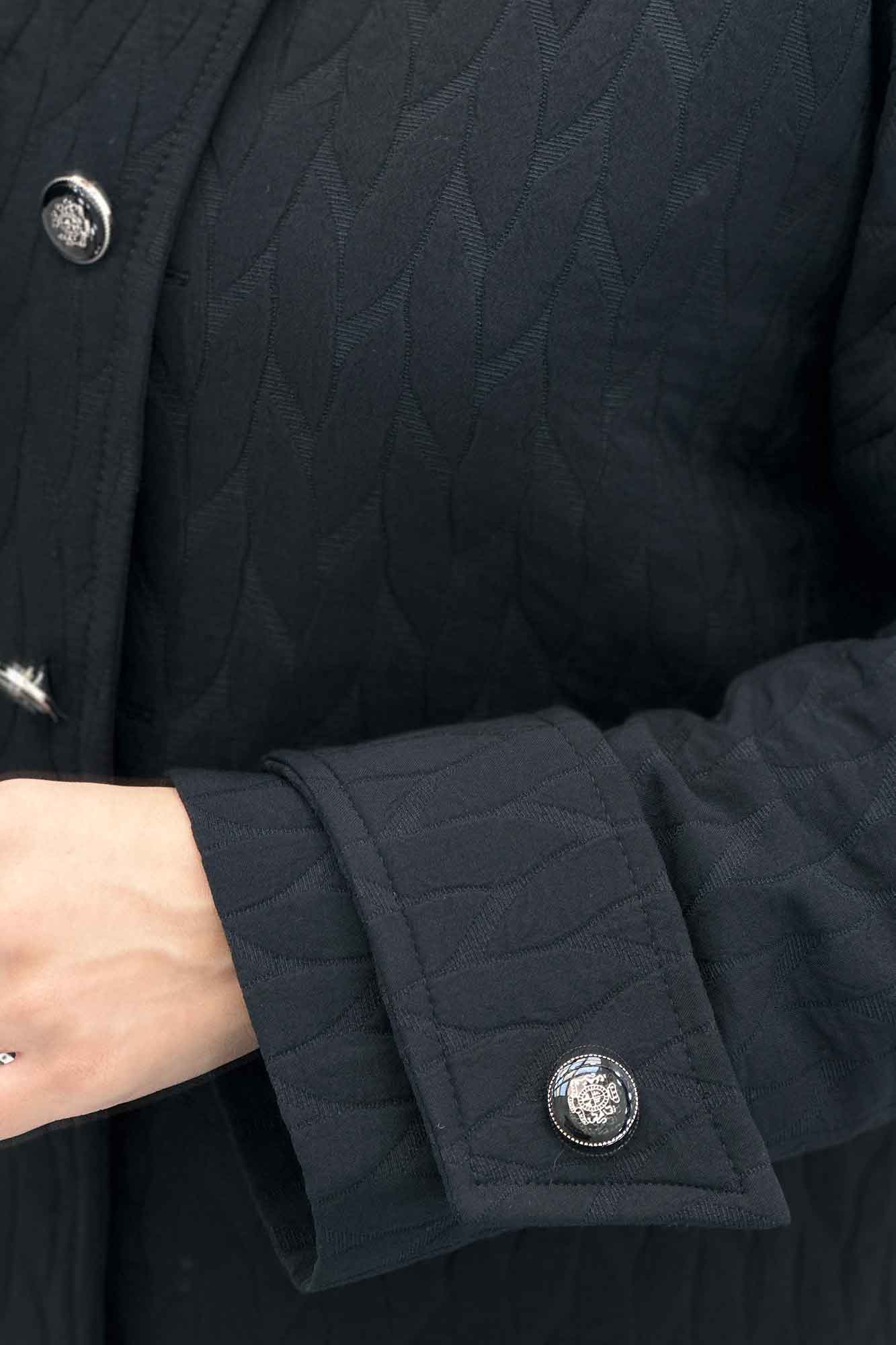 کت فریال برگی یقه گرد